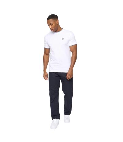 T-shirt Shellworth Homme Blanc Crosshatch