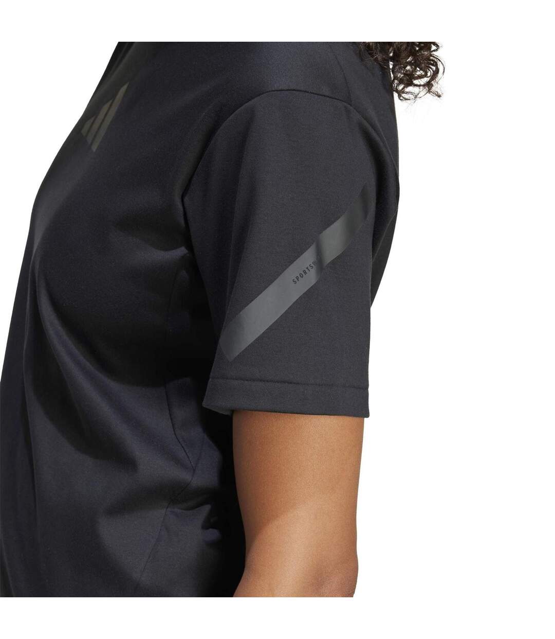 T-shirt Z.n.e. Femme Noir Adidas-4