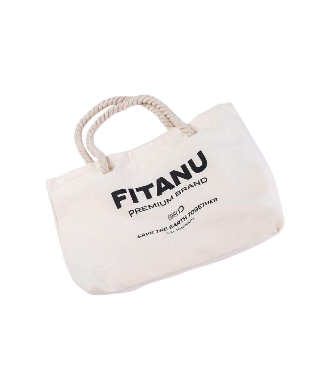 Sac De Courses Taille Unique Blanc Fitanu-1