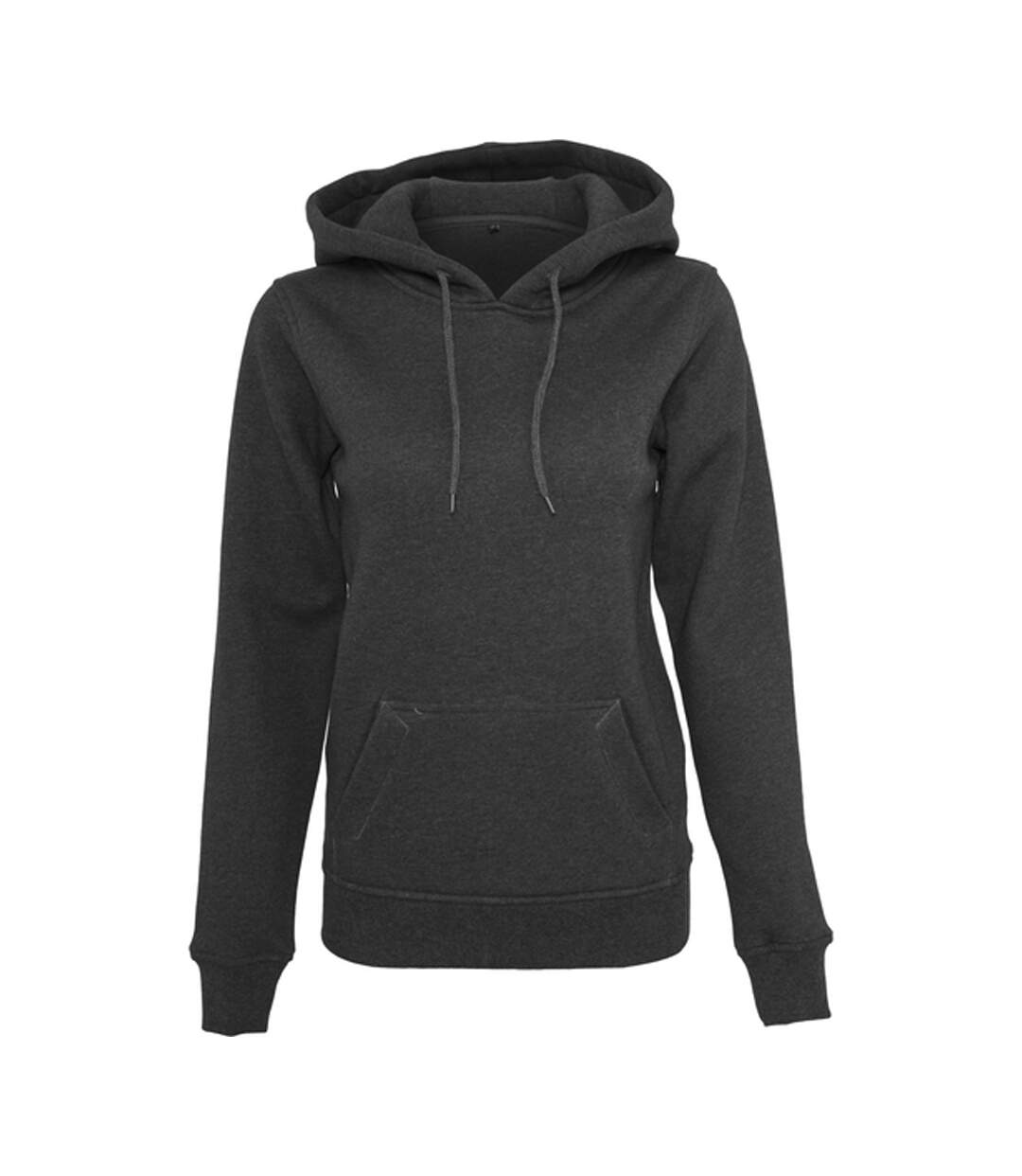 Sweat À Capuche Femme Noir Build Your Brand-1