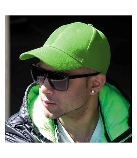 Result Unisex Core Memphis 6 Panel Baseball Cap (Lime) - UTBC3044