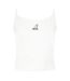 Débardeur Motif/style Logo Sur Poitrine Femme Blanc Kangol-2