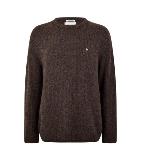 Mens Crew Neck Baggy Sweatshirt Coffee Marl Jack Wills
