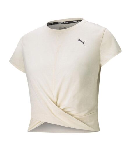 T-shirt Ecru Femme Puma Twisted - XL