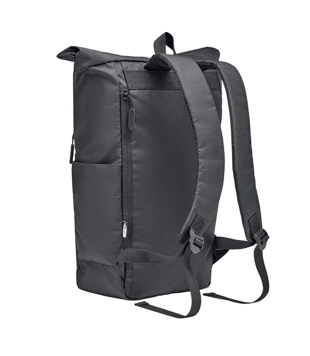 Valley roll top rpet backpack one size black MidOcean-2