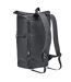 Valley roll top rpet backpack one size black MidOcean-2