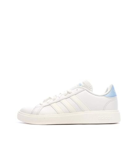 Baskets blanc femme adidas grand court base 2.0