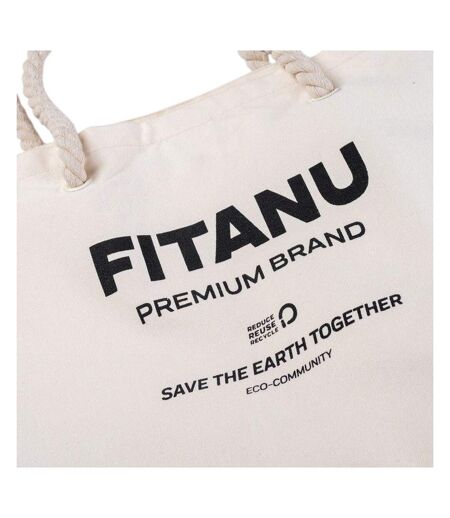 Sac De Courses Taille Unique Blanc Fitanu