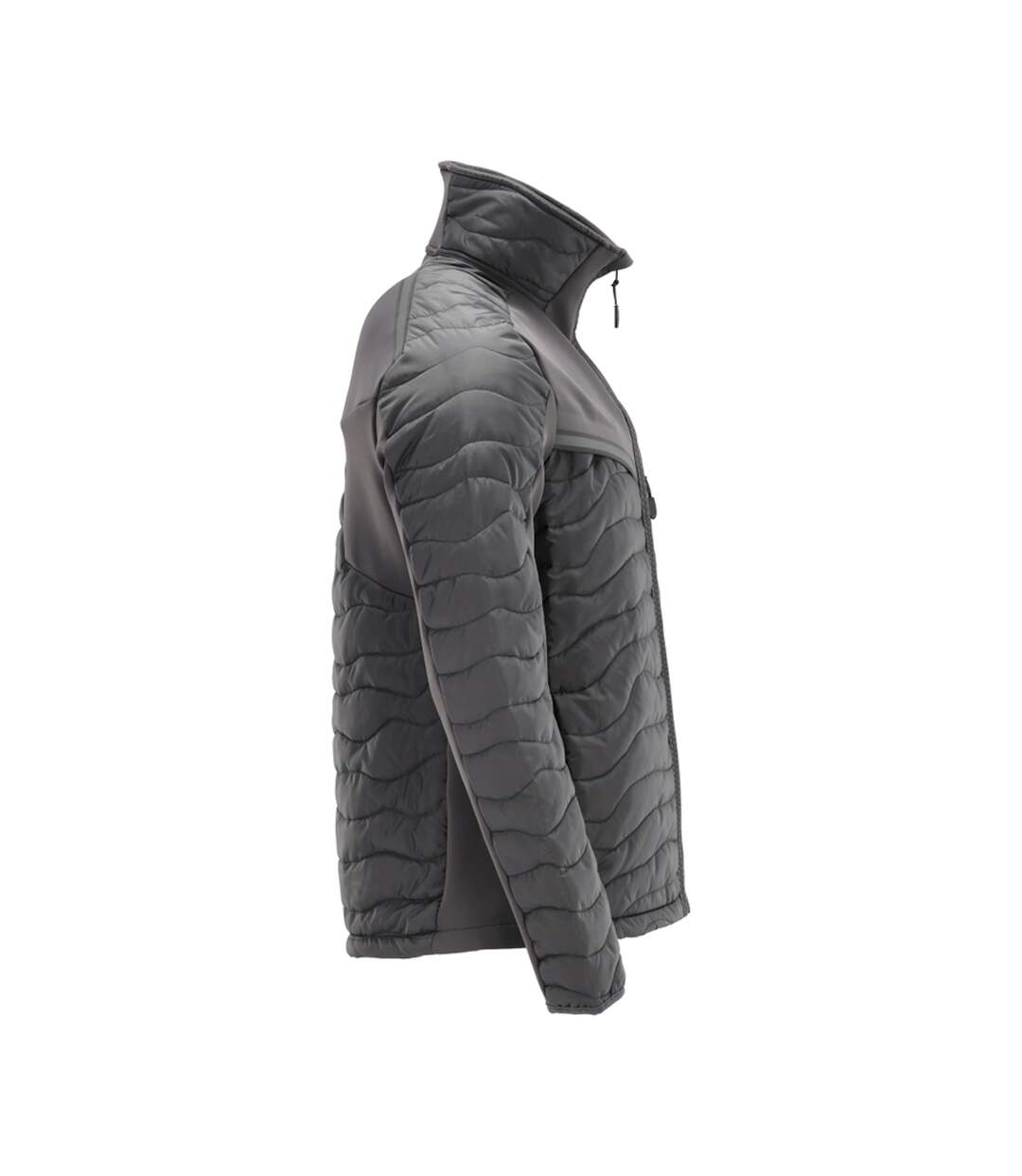 Mens Customized Thermal Jacket Stone Grey Mascot-4
