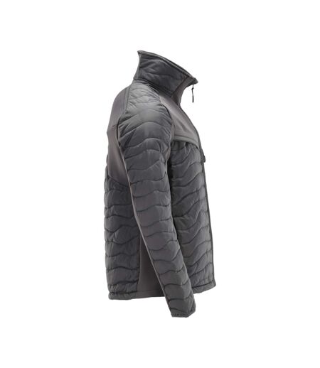 Mens Customized Thermal Jacket Stone Grey Mascot