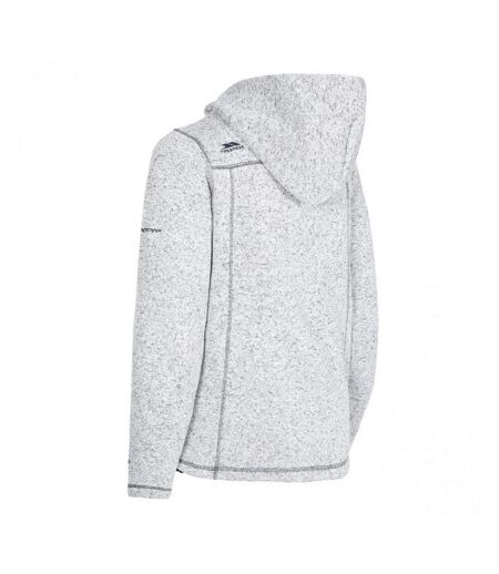 Veste Polaire Odelia Femme Blanc Chiné Bleu Marine Trespass