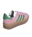 Baskets Motif/style Plateforme Gazelle Femme Rose Vert Adidas-3