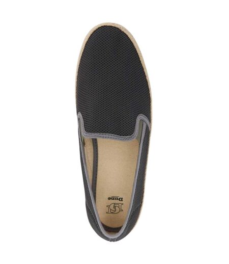 Mens Le Ferdo Textured Espadrilles Grey Dune London