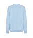 Womens/ladies Classic Sweatshirt Blue USA Pro-3