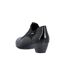 Mocassin Cuir à Talon Rieker-4