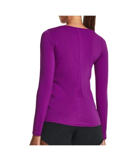 T-shirt Rose Femme Under Armour Sleeve - L