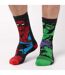 Heat Holders - Chaussettes thermiques à motifs Hulk Spiderman Marvel pour homme-3