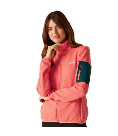 Veste Aldean Femme Pêche Foncé Vanille Clair Regatta