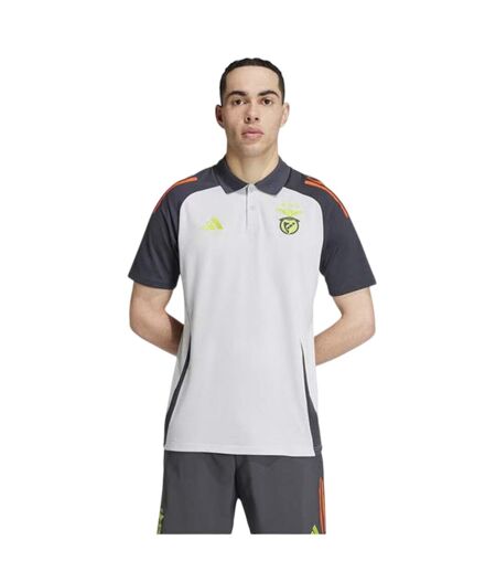 Polo Motif/style Sl Benfica 2024/2025 Homme Gris Uni Rouge Adidas