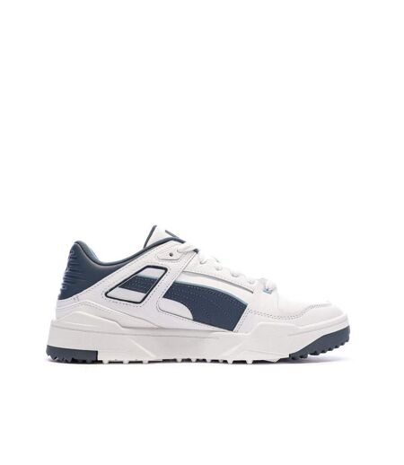 Baskets blanc/gris homme puma slipstream
