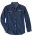 Chemise en Denim Stretch Brodée-4