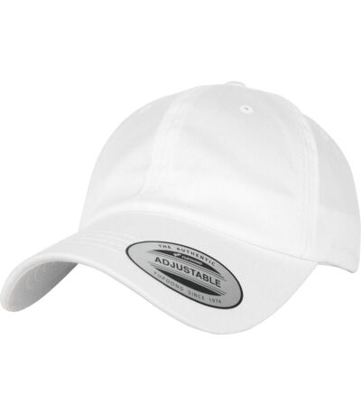 Casquette flexfit blanc Yupoong