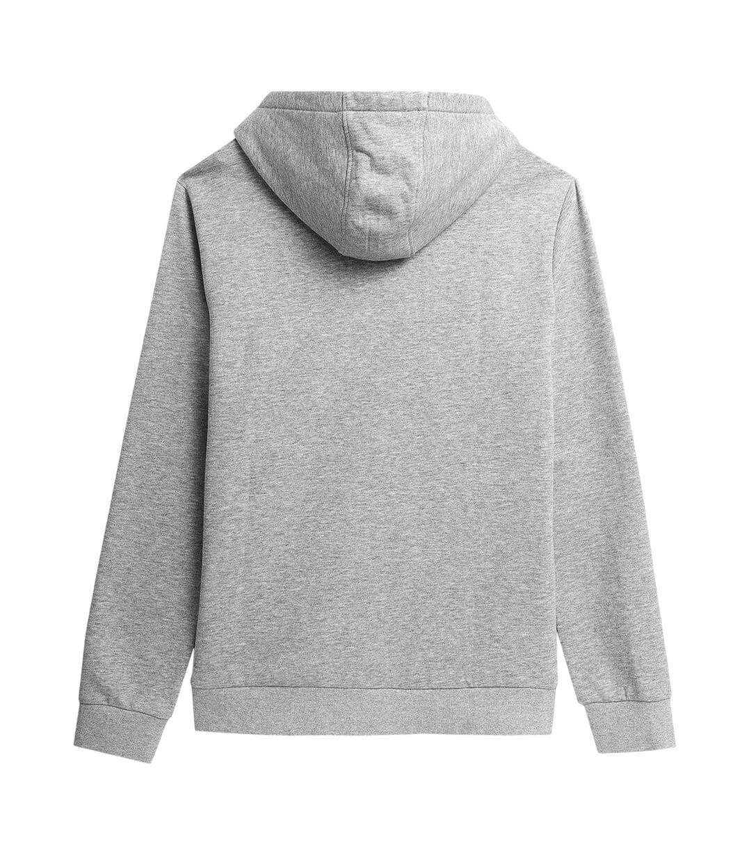 Mens Oth Logo Hoodie Light Grey 4F-3