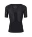 Mens A400 Performance Training Compression Shirt Black Skins-2