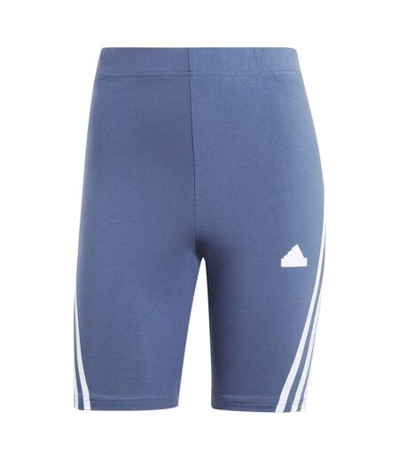 Short De Motard Style 3 Rayures Future Icons Femme Bleu Adidas