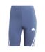 Short De Motard Style 3 Rayures Future Icons Femme Bleu Adidas-2