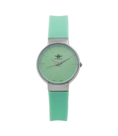 Splendide Montre Femme Vert d'eau M. JOHN