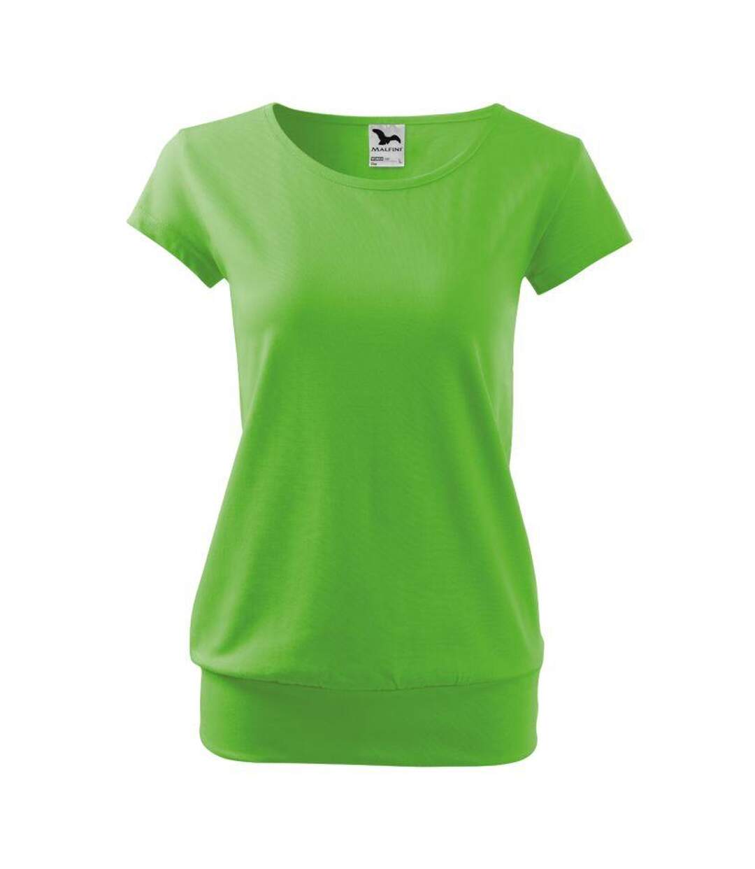 Womens/ladies City T-shirt Green Adler-1