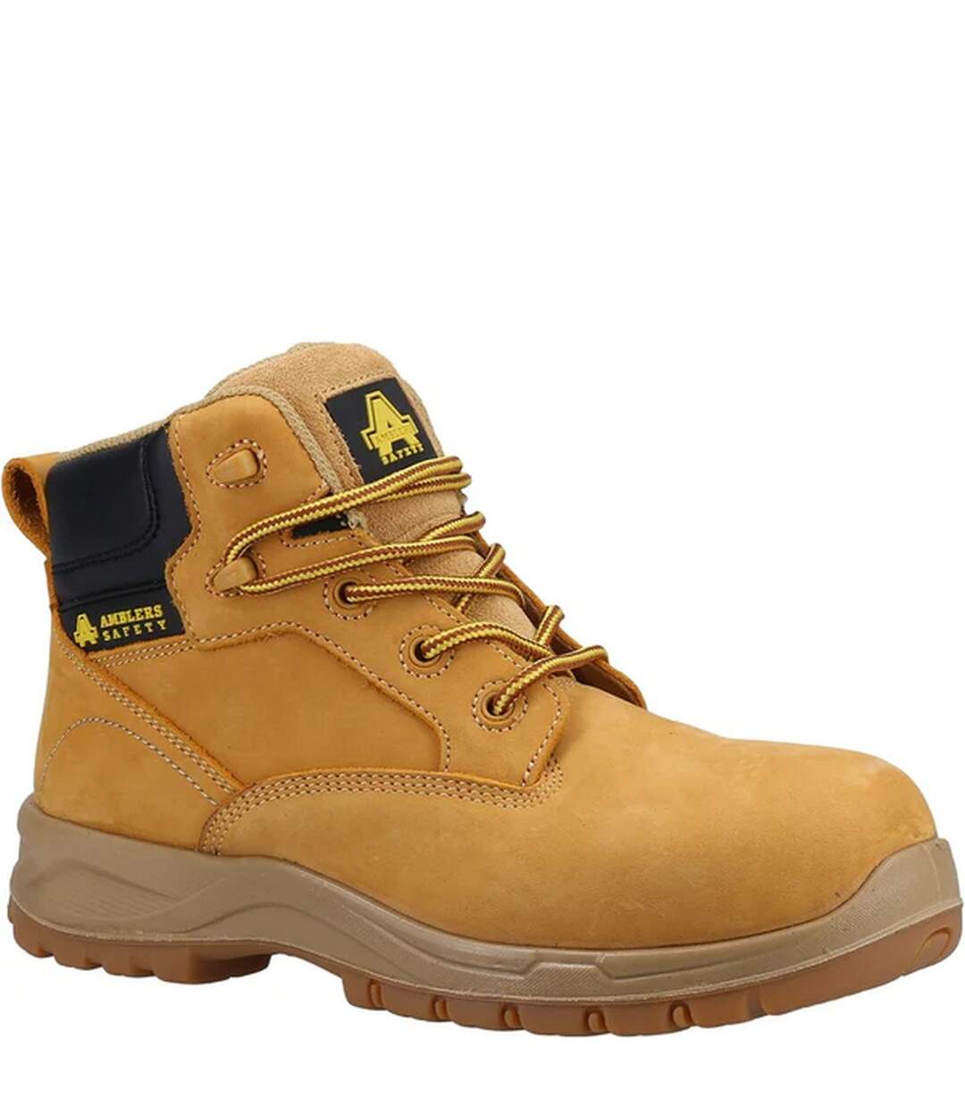 Bottines 605c kira femme jaune Amblers-1