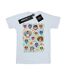 Disney - T-shirt COCO HEADS PATTERN - Femme (Blanc) - UTBI16522-1