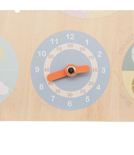 Jeu d'Apprentissage Dates 29cm Multicolore