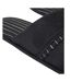 Chaussons Mules Motif/style Fines Rayures Homme Noir Keanu-2