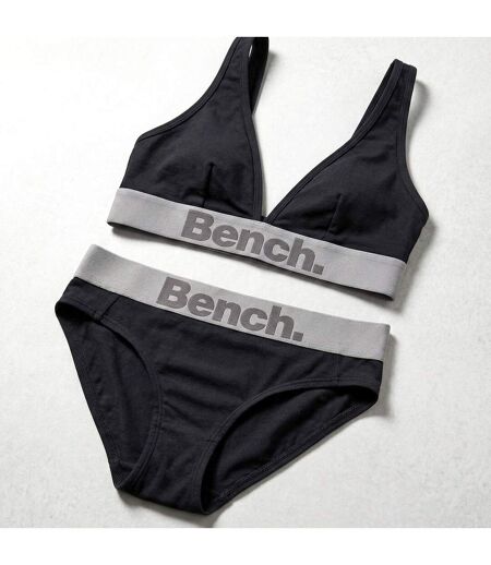Bench - Ensemble Bralette et Culotte Femme Coton Stretch Confort