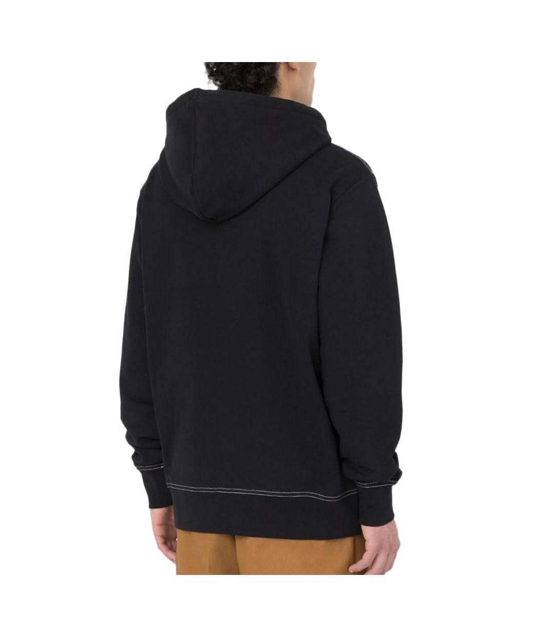 Sweat à Capuche Noir Homme Dickies West Vale - S