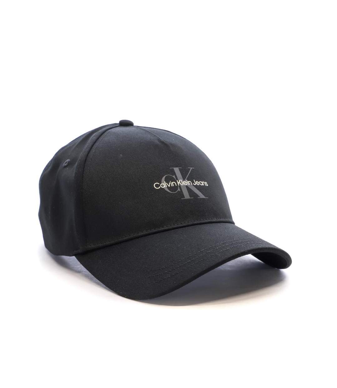 Casquette noire homme calvin klein jeans mono logo print - taille unique-2