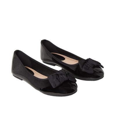 Ballerines palmer femme noir véritable Dorothy Perkins