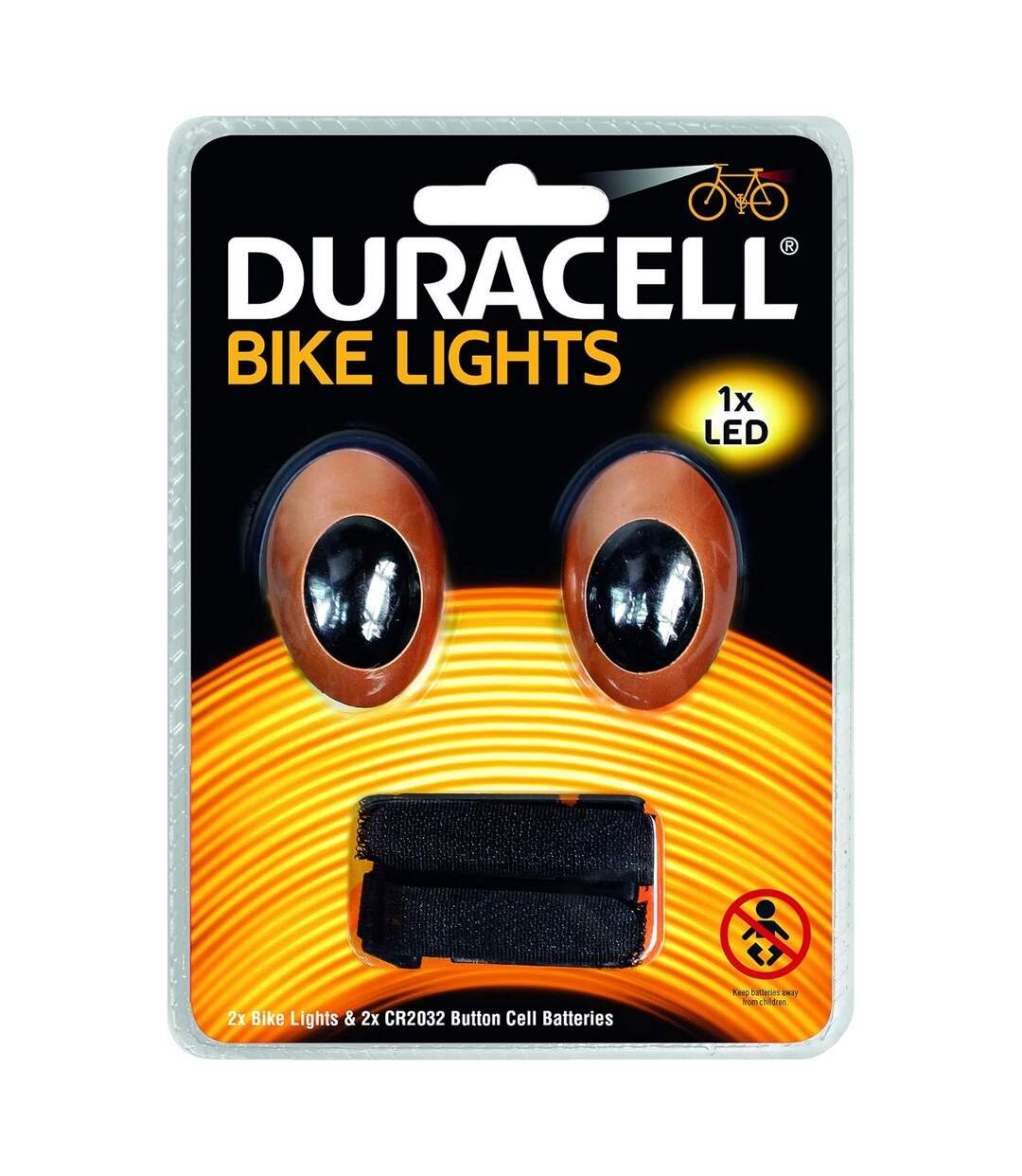 Ensemble Éclairage De Vélo Taille Unique Noir Duracell-2