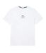 T-shirt Motif/style Logo Brodé Homme Blanc Lacoste-1