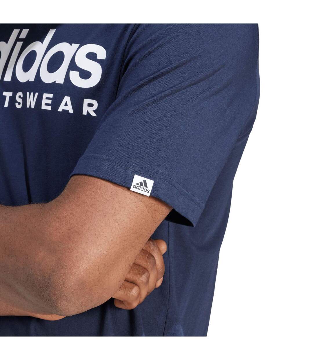 T-shirt Style Graphique Homme Violet Sombre Adidas-4