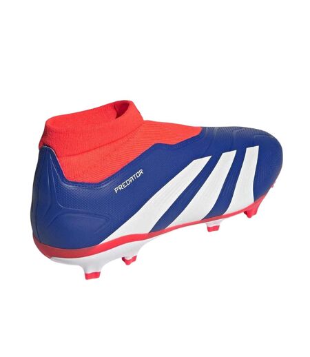 Mens Predator Elite Firm Ground Football Boots Blue White Red Adidas