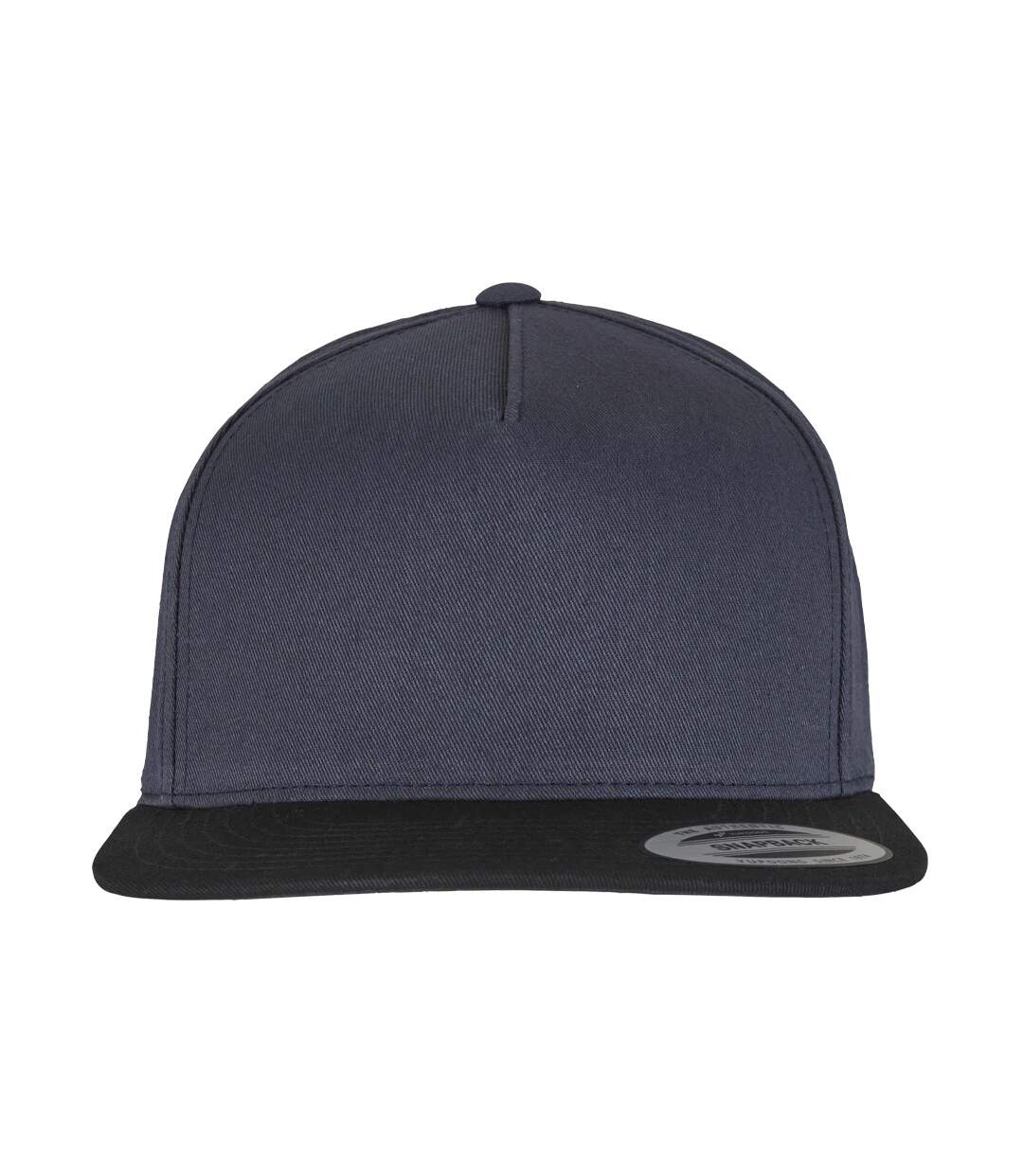 Casquette De Baseball Yupoong Adulte Bleu Marine Noir Flexfit-3