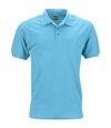Polo homme poche poitrine - workwear - JN846 - bleu turquoise