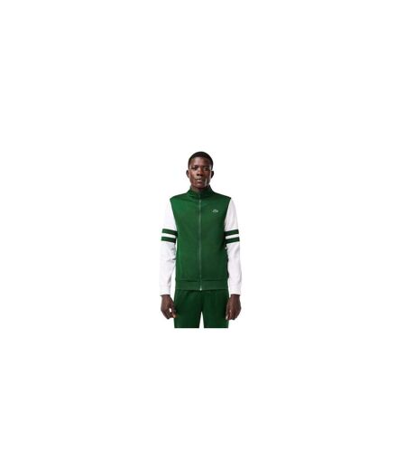 Sweat Tennis Homme Vert Blanc Lacoste