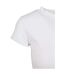 T-shirt Court Motif/style Côtelé Femme Blanc Urban Classics-3