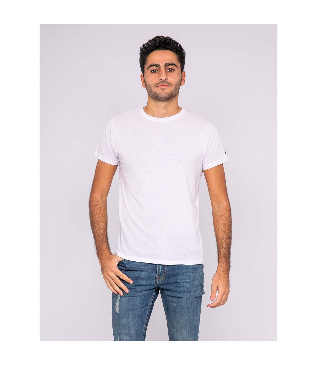 T-shirt col rond pur coton organique WAMASSOU