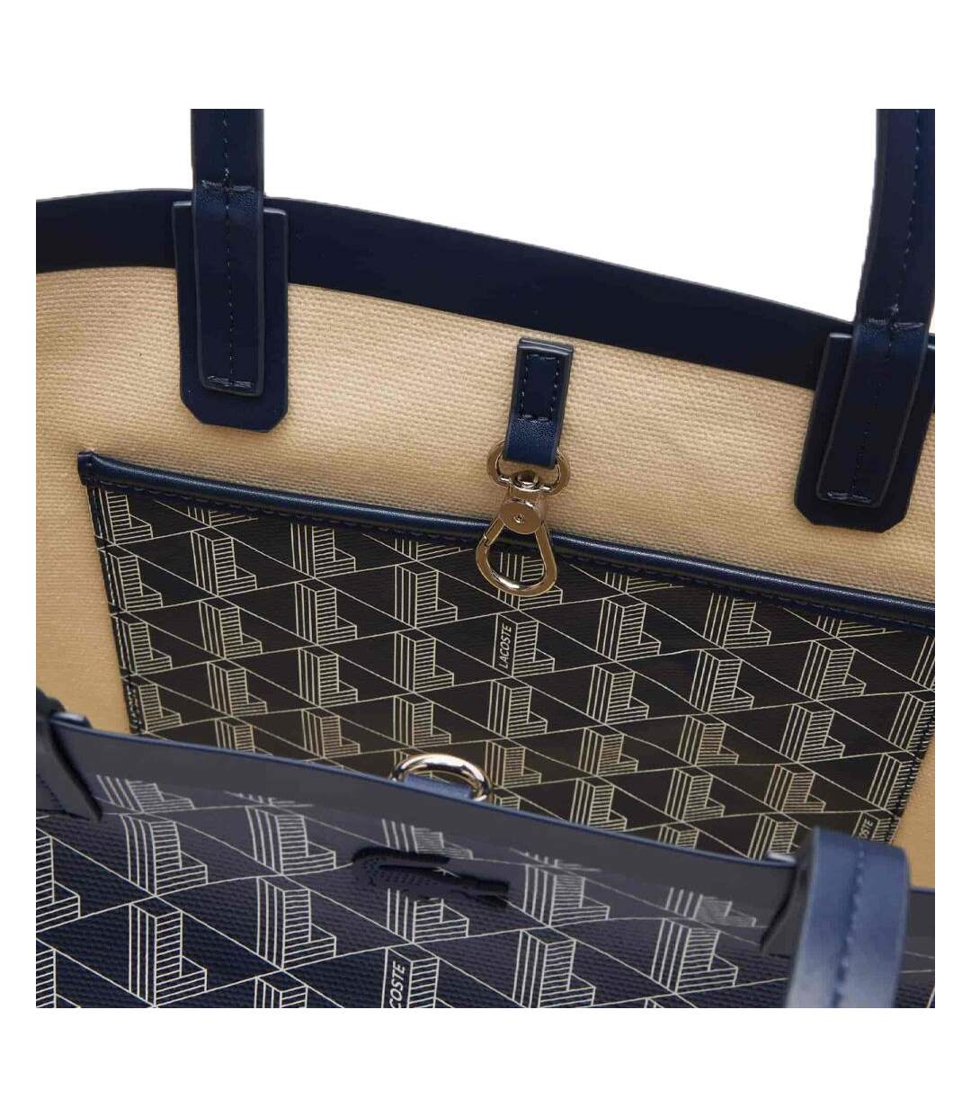 Sac cabas marine femme lacoste zely-3